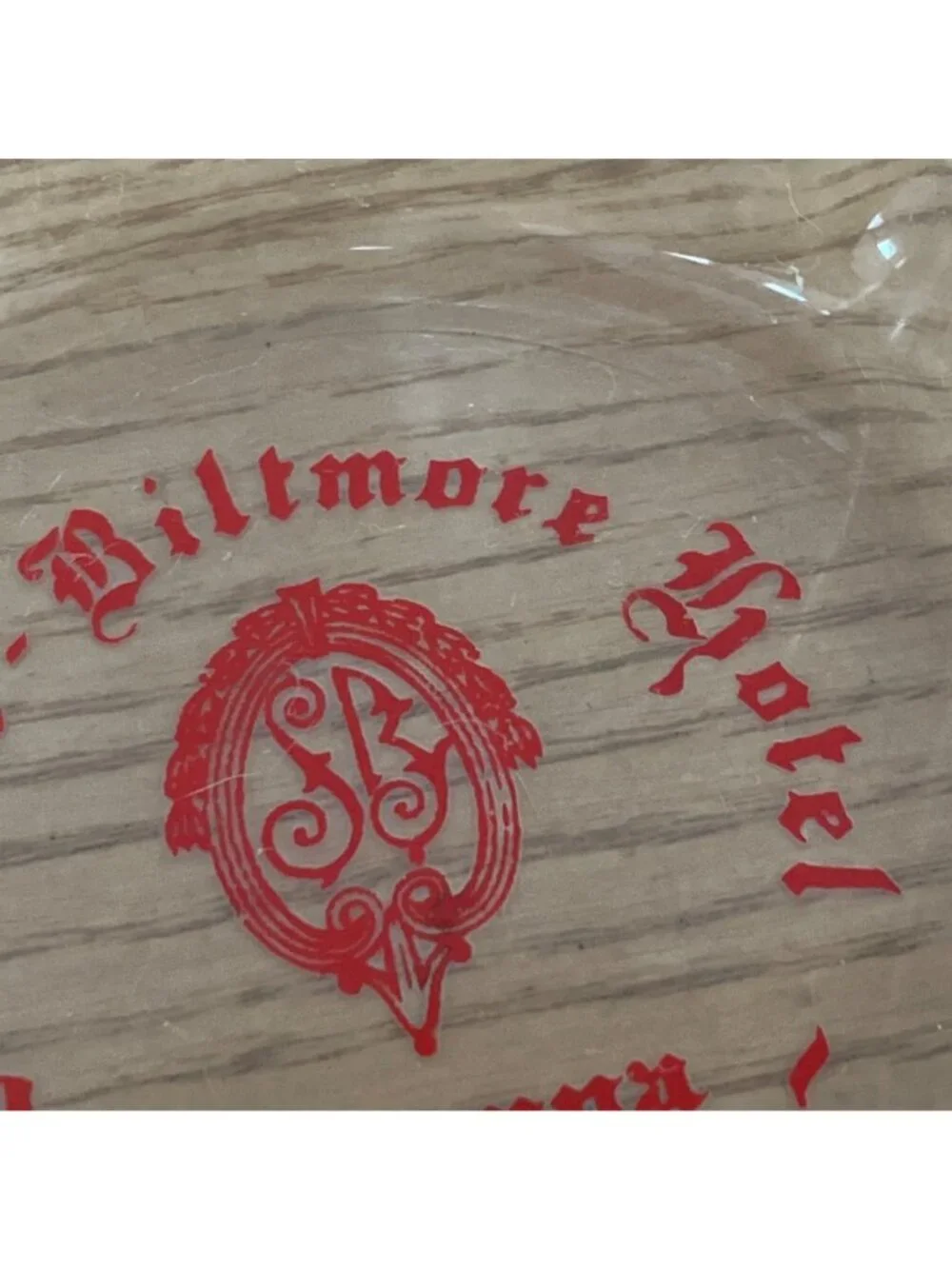 Sevilla-Biltmore Hotel Havana Cuba Ashtray Red Text Souvenir Cigar Tobaccianna
